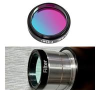 NiuLumea Filtre télescope UHC de 3,2 cm avec nano-revêtement, verre optique en alliage d'aluminium pour améliorer le contraste de la nébuleuse et du champ étoilé, compatible avec les oculaires à