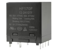 NiuLumea HF170F Relais d'automatisation industrielle 35 A DC, 6 V 12 V 24 V CC et 120 V AC, courant de commutation 40 A, 277 V AC, 4 ms pour une réponse rapide, montage PCB avec bornes à souder, pour
