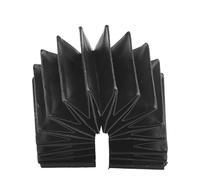 NiuLumea HGR20 Housse de rail de guidage linéaire à soufflet, imperméable à l'eau, résistante à l'huile, flexible, télescopique pour protection pour machines CNC, 20 mm de large, options de longueur