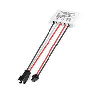 NiuLumea Interrupteur à capteur tactile 12 V 5 A 60 W pour bande lumineuse LED, verre 1 à 5 mm, verre acrylique/miroir, contrôle à intensité variable pour salle de bain maquillage miroir armoire