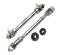 NiuLumea Jeu d'essieux de VTT pour vélo avec roulements série 6000 6-8 vitesses, outils de broche à dégagement rapide avant et arrière, construction en acier, pour vélos multi-vitesses