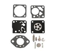 NiuLumea Kit de carburateur pour tronçonneuse Tillotson -13HU -14HU - Compatible avec modèles 020 024 028 030 031 - 9 pièces en métal avec finition noire + argent