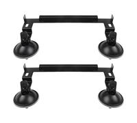 NiuLumea Kit de fixation à ventouse pour toit ouvrant et pare-brise de voiture, support en alliage d'aluminium avec 4 ventouses puissantes, antenne parabolique