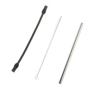 NiuLumea Kit de nettoyage de tuyau de lait en silicone pour machines à café Siemens EQ6 et Bosch VeroAroma entièrement automatiques, avec tube en acier inoxydable et brosse de nettoyage