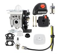 NiuLumea Kit de réparation de carburateur 225 pour débroussailleuse, compatible avec les modèles RB-K93 et A021001690, avec étui de filtre à air et kit de conduite de carburant