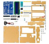 NiuLumea Kit de testeur de transistor, outil de mesure électronique PNPNPN, transistors, MOSFET, JFET, diode, résistance, condensateur, inducteur, avec pour détection automatique des broches