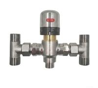 NiuLumea Kit de valve de dérivation réglable, cuivre, pour systèmes de recirculation d'eau chaude, 15,9 x 5,1 x 11,9 cm, pour une livraison plus rapide de l'eau chaude et une conservation de l'eau