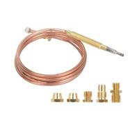 NiuLumea Kit thermocouple à gaz avec 6 pièces - Gaz pour chauffe-eau, foyers et fours à pizza - Construction métallique pour une sécurité fiable contre les flammes