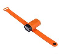 NiuLumea Lampe de poignet LED rechargeable par USB, étanche, 30 g, lampe de sécurité sportive avec sangle réglable, 4 modes pour course de nuit, cyclisme, camping, casque de cheville pour lampe torche