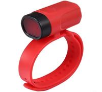 NiuLumea Lampe de poignet LED rechargeable par USB, étanche, 30 g, lampe de sécurité sportive avec sangle réglable, 4 modes pour course de nuit, cyclisme, camping, casque de cheville pour lampe torche