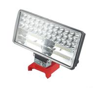NiuLumea Lampe de travail LED robuste 18 V 5400 lm réglable pour faisceau de mise au point, lanterne de camping résistante à l'eau avec sortie USB, compatible avec systèmes 18 V