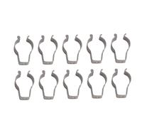 NiuLumea Lot de 10 pinces à ressort 304 en acier inoxydable pour garage et atelier très résistants Tailles 12 mm, 15 mm, 18 mm, 21 mm, 25 mm