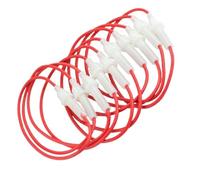 NiuLumea Lot de 10 porte-fusibles en verre AGC blanc 5 x 20 mm et 6 x 30 mm, prise de câble rapide de 25 cm, 0,5 AC30 A/250 V, boîtier haute température