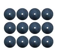 NiuLumea Lot de 12 tapis de paillage pour arbre à anneaux, disques de protection d'arbustes, barrière en tissu non tissé noir, pour jardin, balcon, chambre d'enfant