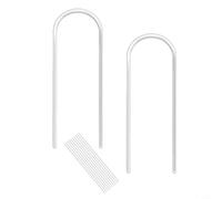 NiuLumea Lot de 2 treillis de support en acrylique pour plantes grimpantes avec sangles pour intérieur et extérieur, aide élégante au jardin pour cultiver des plantes droites, support de fleurs 30 x