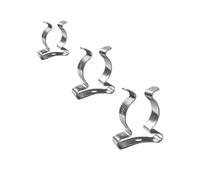 NiuLumea Lot de 20 pinces à ressort en tissu éponge - pour rangement en acier au manganèse robuste pour garage, abri de jardin, balai, râteau, brosse et tuyau - 5 x 9 mm/5 x 12 mm/5 x 19 mm/5 x 25 mm