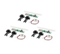 NiuLumea Lot de 3 modules d'atomisation USB pour humidificateur 5 V 300 mA 1,5-2 W avec fréquence de résonance de 108 kHz, modes de pulvérisation continue et intermittente, pour mini projets de