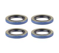 NiuLumea Lot de 4 joints à double lèvre 34823 12192TB pour essieux de remorque de 907 kg 3,2 x 5 cm, en acier avec double lèvre et ressort à ressort, broches BT8 et ensemble de roulements L44643