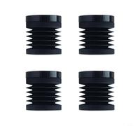 NiuLumea Lot de 4 patins anti-vibrations en caoutchouc pour imprimante K1 Max, support antidérapant et anti-poussière avec trou intérieur de 12 mm