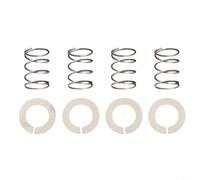 NiuLumea Lot de 4 ressorts et rondelles en acier inoxydable pour batteur sur pied, compatibles avec les modèles à tête inclinable et à cuvette de 3,5 à 7 litres