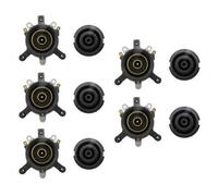 NiuLumea Lot de 5 connecteurs pour thermostat de bouilloire électrique - Ensemble assorti supérieur et inférieur pour bouilloires à chauffage rapide, 5 pièces de rechange avec raccord haute