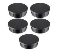 NiuLumea Lot de 5 couvercles noirs à tête d'arrosage compatibles avec Hunter for Pro-Spray, capuchon de buse en ABS avec joint d'étanchéité pour anneau, fermeture rapide pour irrigation de jardin (5