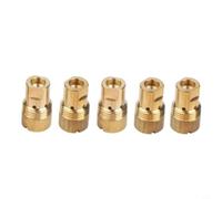 NiuLumea Lot de 5 diffuseurs de gaz D-1 en laiton MIG, Dura-Flux, Q-Gas, grande buse,