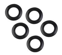 NiuLumea Lot de 5 joints d'étanchéité en caoutchouc pour filtre à panier de 78, 79, 80, 82, 83 mm, noir, diamètre extérieur 54 mm, diamètre intérieur 32 mm, matériau en caoutchouc flexible compatible