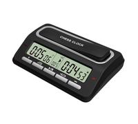 NiuLumea Minuteur d'échecs numérique avec grands boutons Go, pour échecs internationaux, échecs chinois, compte à rebours et chronométrage, 7 modes 39 règles, pour piles AAA (2 paquets non inclus