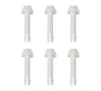 NiuLumea Modèle 25018 Lot de 10 goupilles et joints d'étanchéité pour piscines à cadre métallique Intex de 4 m à 7,3 m, 60 mm et 70 mm Blanc