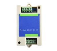 NiuLumea Module convertisseur RS485 vers analogique avec 2/4 canaux, résolution 12 bits, précision 0,1 %, pour Modbus RTU, automatisation industrielle, DC 5-30 V, sortie 0-20 mA/0-5 V/0-10 V