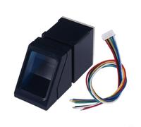 NiuLumea Module de scanner d'empreintes digitales optique R307S, rapide 1:1 et 1 : pour correspondance N, fenêtre 14 x 18 mm, alimentation industrielle DC 4,2-6 V pour contrôle d'accès