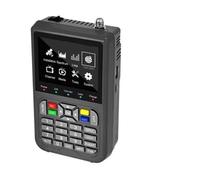 NiuLumea Numérique pour Satellite Finder avec écran LCD V8 et Finder2-8.1 x 6.4 x 2.2 pouces Détecteur de signal en plastique DVB-/S2X, noir