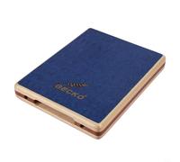 NiuLumea PAD3 Tambour cajon avec cordes de guitare intégrées, peau de cèdre et sac de transport, tambour à main compact de 290 mm pour voyage et performance