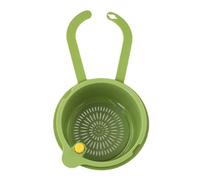 NiuLumea Panier d'évier avec design à clipser, filtre en maille fine et couvercle inférieur amovible, robinets de cuisine, 20,2 x 14,2 x 8,3 cm, ABS/PE/pour acier inoxydable