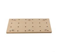 NiuLumea Panneau de défonceuse CNC MDF 300 x 180 x 12 mm 3018 pour Pro PROVer MX3 - Panneau d'établi de gravure avec grille d'échelle pour panneau de protection