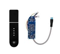 NiuLumea Panneau de tableau de bord pour scooter électrique Xiaomi M365 - Accessoire ABS noir avec application MIHOME - Avec protection d'écran ou option de circuit imprimé