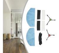 NiuLumea Pièces de rechange pour robot Laresar Evol 3 pour aspirateur - pour brosse principale, serpillère, brosses latérales et filtre compatible avec Laresar Evol 3