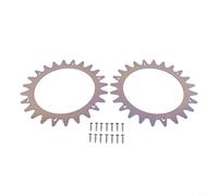 NiuLumea Pointes antidérapantes en acier pour tondeuse robot Parkside PMRA 20-Li B2 & PMORDA 20-Li B2, clous de traction améliorés