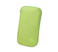 NiuLumea Porte-cartes de voyage pour passeport et carte d'identité, plusieurs compartiments, design compact, polyester, 25 x 13 x 2 cm, pour homme et femme