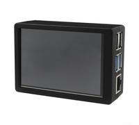 NiuLumea Pour Raspberry Pi écran 3,5" avec ventilateur actif | Résolution 480 x 320, taux de rafraîchissement de 60 fps, tactile capacitif, plug-and-play, idéal pour le codage