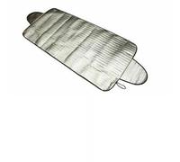 NiuLumea Protection contre le gel et la neige pour pare-brise de voiture - 4 couches épaisses en aluminium PE avec revêtement double face, imperméable et indéchirable, pour fenêtre avant et arrière