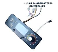 NiuLumea Régulateur de température pour gril à granulés de bois avec écran LCD, double sondes pour four, contrôle intelligent PID, plage de 35 °C à 287,8 °C, noir