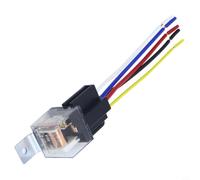 NiuLumea Relais automobile étanche 80 A DC 12 V 24 V 4 broches 5 broches haute intensité circuits de véhicule JD1914 JD2914 (12 V 5 broches)