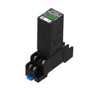 NiuLumea Relais temporisé avec affichage numérique LED, compatible 12 V/24 V/220 V, contrôle de synchronisation, coque en polycarbonate ignifuge, 90 x 80 x 30 mm, noir