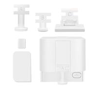 NiuLumea Robot Doigt pour Tuya - Bouton poussoir de commande vocale compatible avec 3 bras interchangeables - Fonctionne avec et pour Google Assistant - Blanc (38 mm)