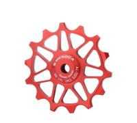 NiuLumea Route pour dérailleur arrière de vélo, 12T14T pour alliage d'aluminium CNC avec roulements en céramique Si3N4 891011 vitesse, pour noir