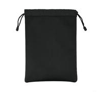 NiuLumea Sac de rangement pour écouteurs AirPods Max, pochette en nylon avec cordon de serrage avec doublure douce et poche intérieure pour câbles, 34 x 24 x 2 cm