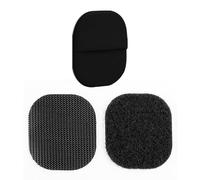 NiuLumea Self-for Airtag Cover Case for AirTag - Nylon Anti Lost Tag Holder en Gris ou Noir, pour Compact 4.5x4x0.1cm