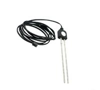 NiuLumea Sonde compacte pour capteur d'humidité du sol 36 mm Matériau ABS Analogique Détection de résistance agricole et surveillance des plantes (ligne de 5 m)